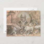 Vampire Bat Portrait Briefkaart (Voorkant / Achterkant)