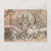 Vampire Bat Portrait Briefkaart (Voorkant)