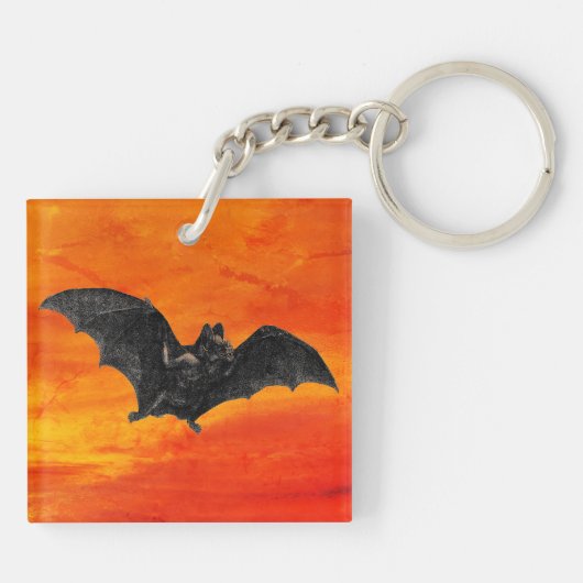 Vampire Bat Sleutelhanger (Achterkant)