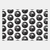 Vampire Bat Wrapping Paper Flat Sheet Set van 3 (Voorkant 2)