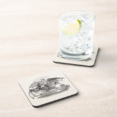  Vampire Bats Aangepaste Retro Bats Bier Onderzetter (Rechterzijde)