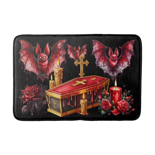 Vampire Bats Badmat (Voorkant)