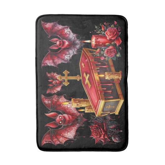 Vampire Bats Badmat (Voorkant Verticaal)