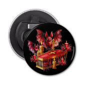 Vampire Bats Button Flesopener (Voorkant)