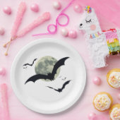 Vampire Bats Halloween Papieren Bordje (Feest)