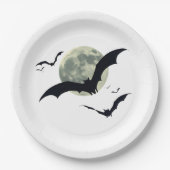 Vampire Bats Halloween Papieren Bordje (Voorkant)