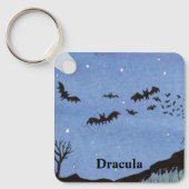 Vampire Bats Halloween Sleutelhanger (Voorkant)