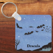 Vampire Bats Halloween Sleutelhanger (Voorkant)