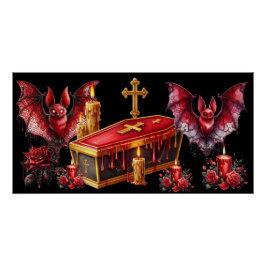 Vampire Bats Perfect Poster