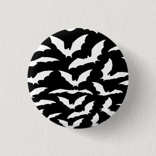 VAMPIRE BATS RONDE BUTTON 3,2 CM