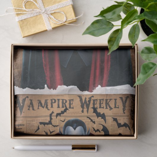 Vampire Bats  stijl Halloween krant Tissuepapier (Geschenk)