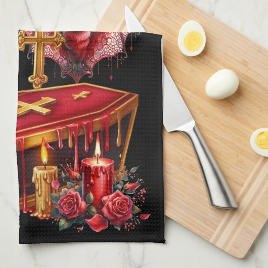 Vampire Bats Theedoek (Quarter Fold)