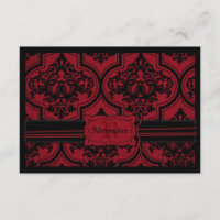 Vampire Birthday RSVP-kaart