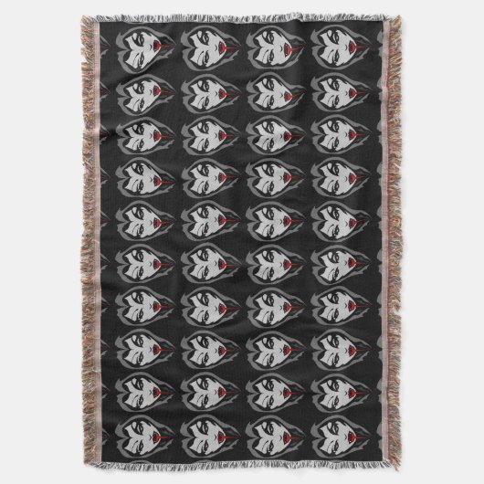 Vampire Blanket Halloween Vampire Blanket Decor Deken (Voorkant Verticaal)
