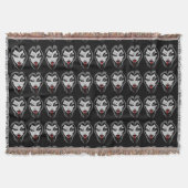 Vampire Blanket Halloween Vampire Blanket Decor Deken (Voorkant)