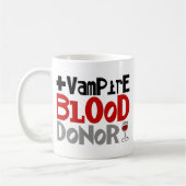 Vampire bloeddonor koffiemok (Links)