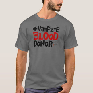 Vampire bloeddonor t-shirt