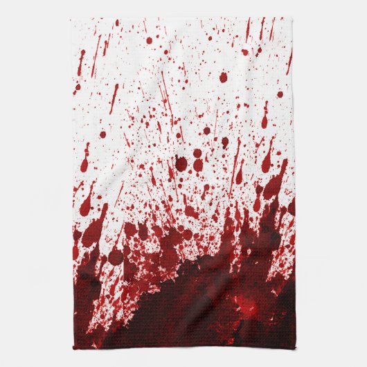 Vampire Bloeddruppel Keukendoek Theedoek (Verticaal)