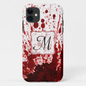 Vampire Bloeddruppel Pool Monogram IPHONE 5 Hoesje (Achterkant)