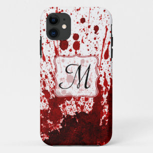 Vampire Bloeddruppel Pool Monogram IPHONE 5 Hoesje