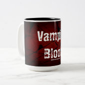 Vampire BloedMok Tweekleurige Koffiemok (Voorkant links)