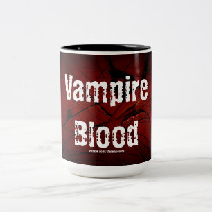 Vampire BloedMok Tweekleurige Koffiemok