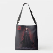 Vampire Book Club Dark Romance Novel Naam toevoege Crossbody Tas (Achterkant)