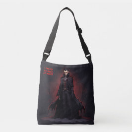 Vampire Book Club Dark Romance Novel Naam toevoege Crossbody Tas