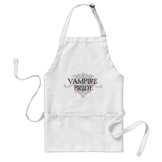 Vampire Bride Apron Standaard Schort (Voorkant)