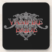 Vampire Bride Bier Onderzetter (Voorkant)