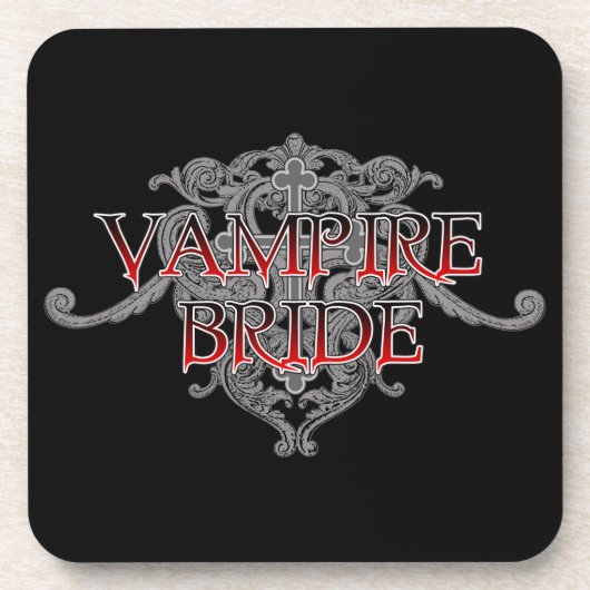 Vampire Bride Bier Onderzetter (Voorkant)