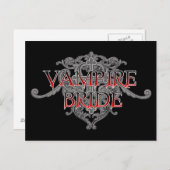 Vampire Bride Briefkaart (Voorkant / Achterkant)