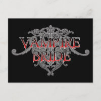 Vampire Bride Briefkaart