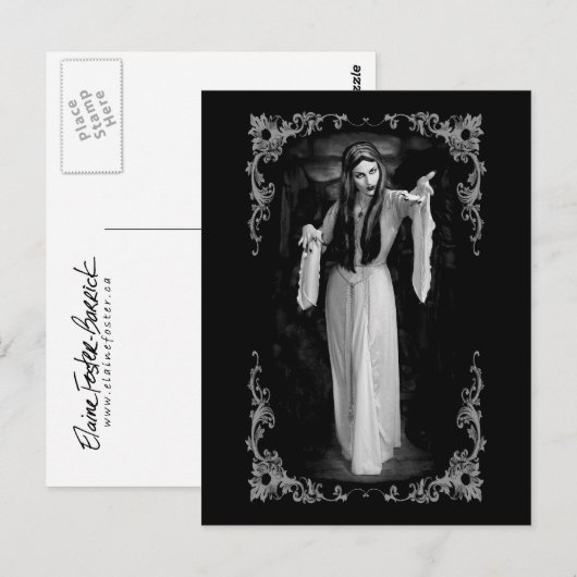 Vampire Bride - Briefkaart #2 (Voorkant / Achterkant)