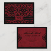 Vampire Bride BRS Herinneringskaart Informatiekaartje (Voorkant / Achterkant)