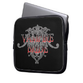 Vampire bride-laptoptas laptop sleeve (Voorkant Links)