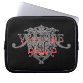 Vampire bride-laptoptas laptop sleeve (Voorkant)