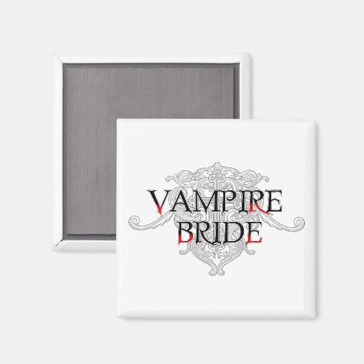 Vampire Bride Magnet (Voorkant / Achterkant)