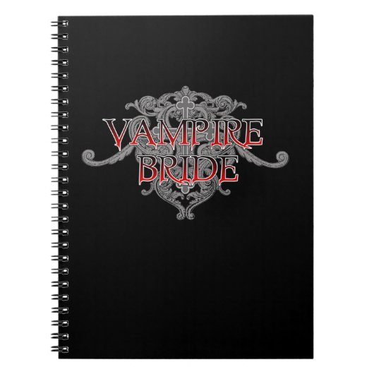Vampire Bride Notitieboek (Voorkant)