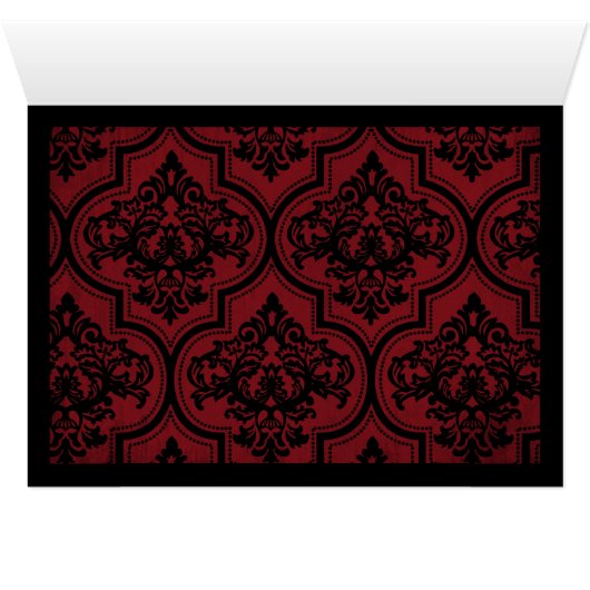 Vampire Bride Table Card (Binnen Horizontaal (Onder))