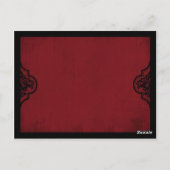 Vampire Bride TY Briefkaart (Achterkant)