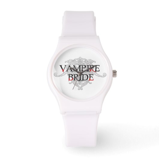 Vampire Bride Watch Horloge (Voorkant)