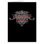 Vampire bridekaart (Voorkant)