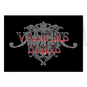 Vampire bridekaart
