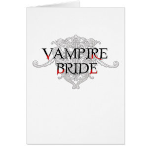 Vampire bridekaart