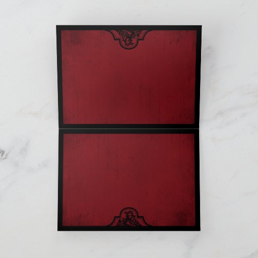 Vampire Bruid TY Kaart (Binnen)