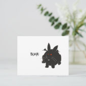 Vampire Bunneh Briefkaart (Staand voorkant)