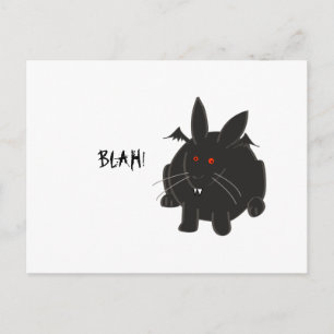 Vampire Bunneh Briefkaart