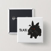 Vampire Bunneh Vierkante Button 5,1 Cm (Voorkant /achterkant)