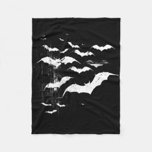 Vampire Byts Horror Spooky Enge Halloween Gothic A Fleece Deken